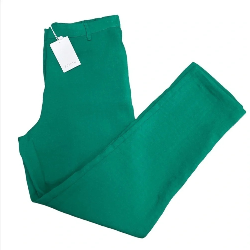 NWT FRNCH Green Pants size L